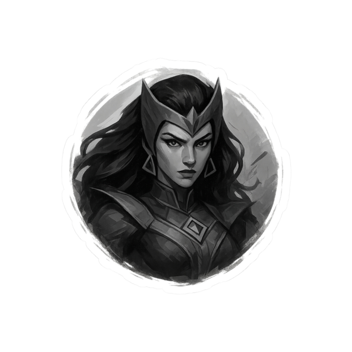Scarlet Witch Rivals Bold Clash Sticker - alternate angle 3, merchandise