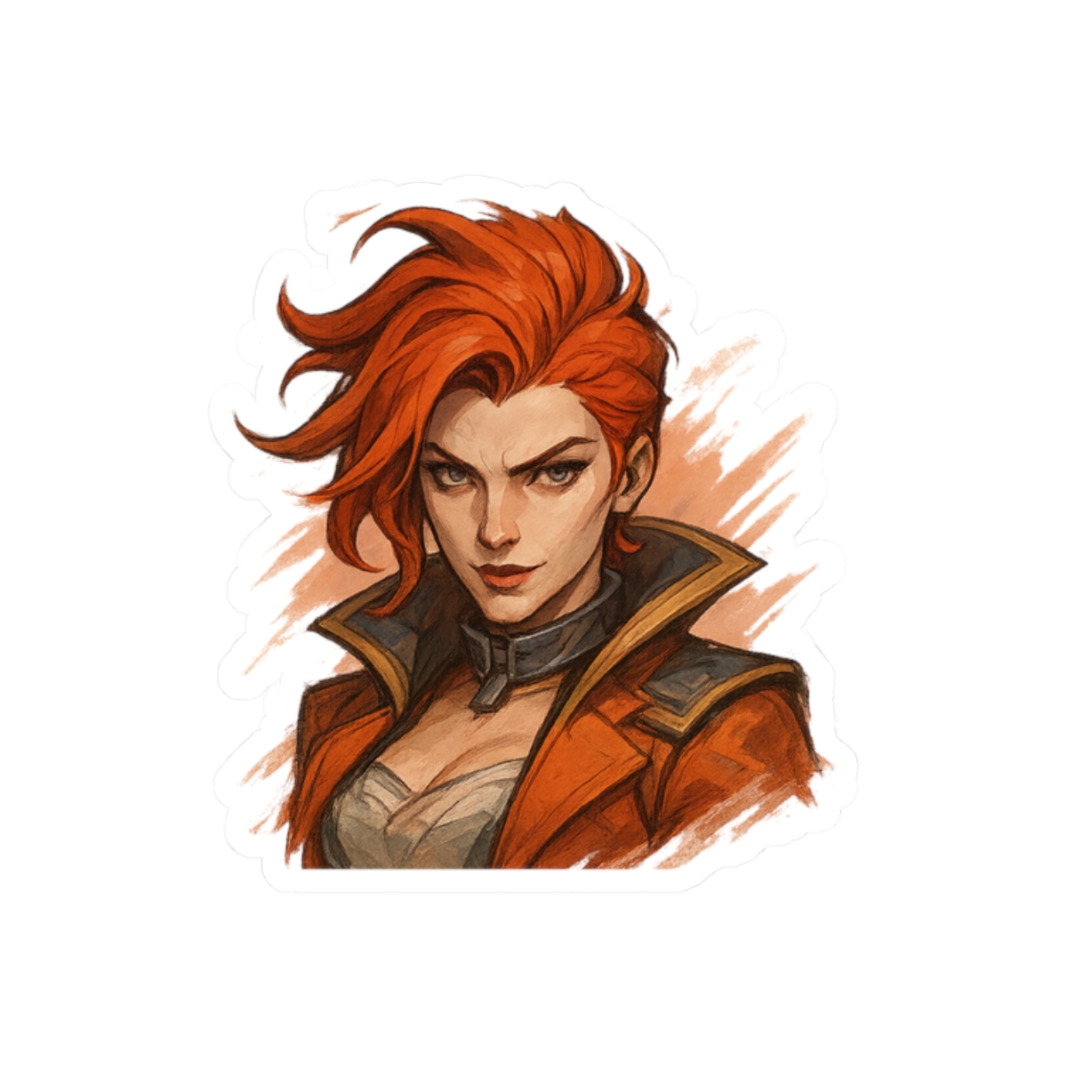Elsa Bloodstone Rivals Sticker | Bold Vinyl Decal - alternate angle 3, merchandise