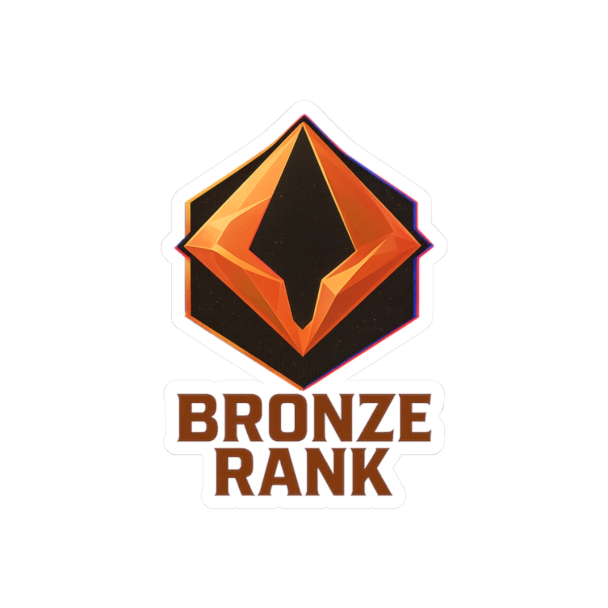 Bronze Rank Marvel Rivals Sticker | Bold Gaming Vinyl Decal - alternate angle 3, merchandise