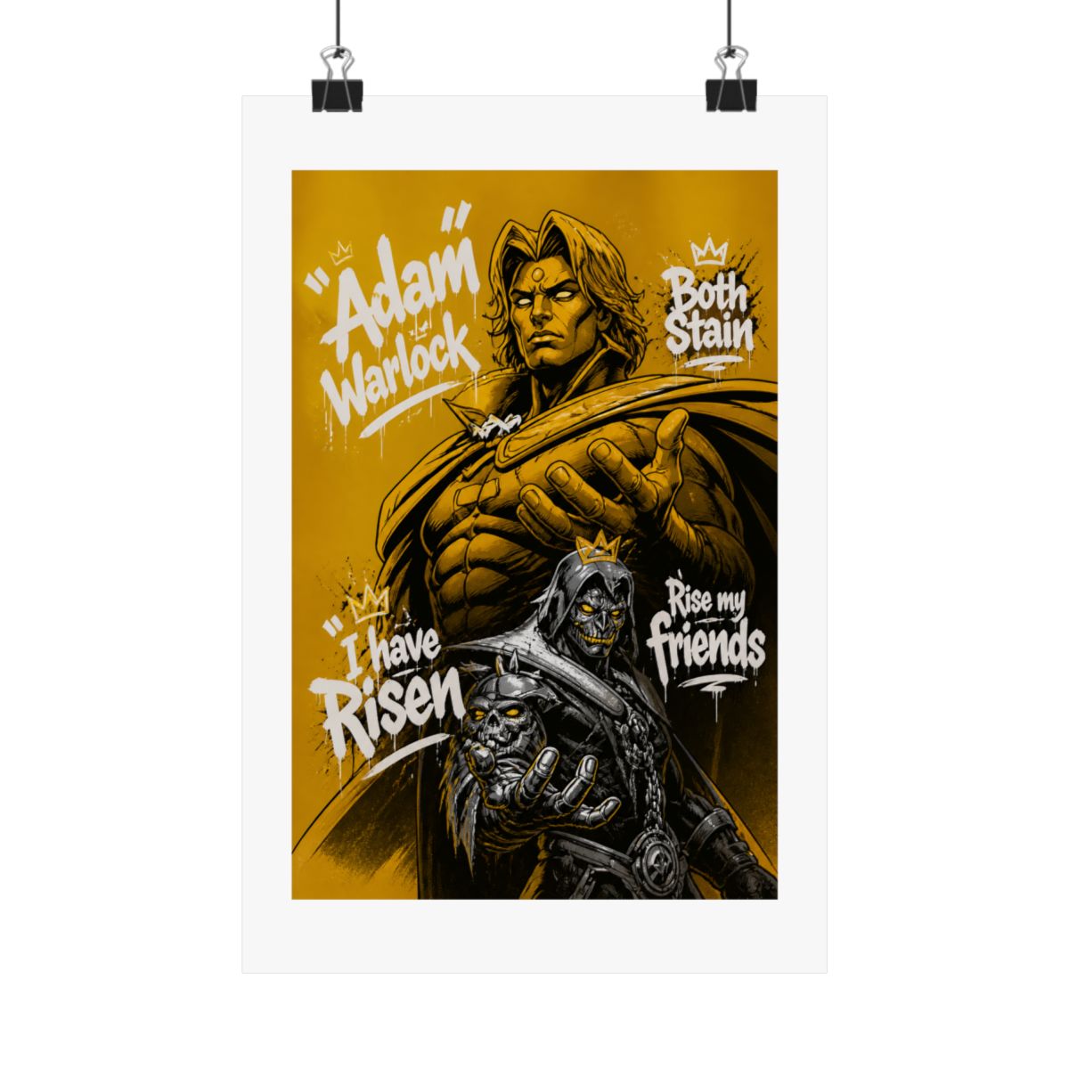 Adam Warlock - Marvel Rivals Fanart Poster - alternate angle 5, merchandise