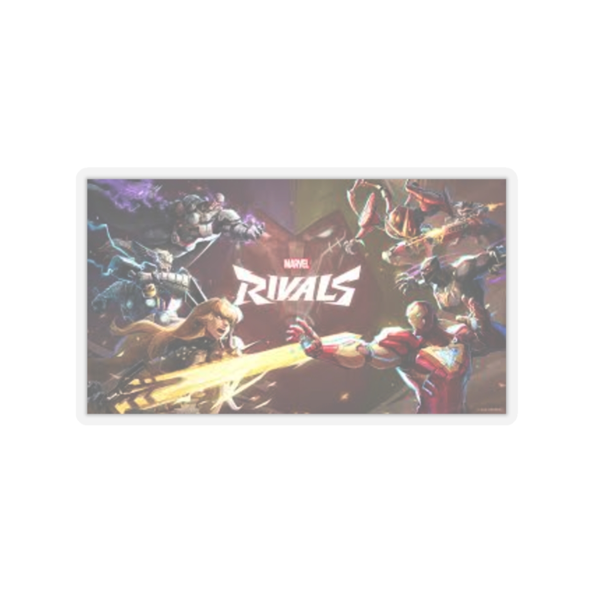 Marvel Rivals Sticker #2 - alternate angle 4, merchandise