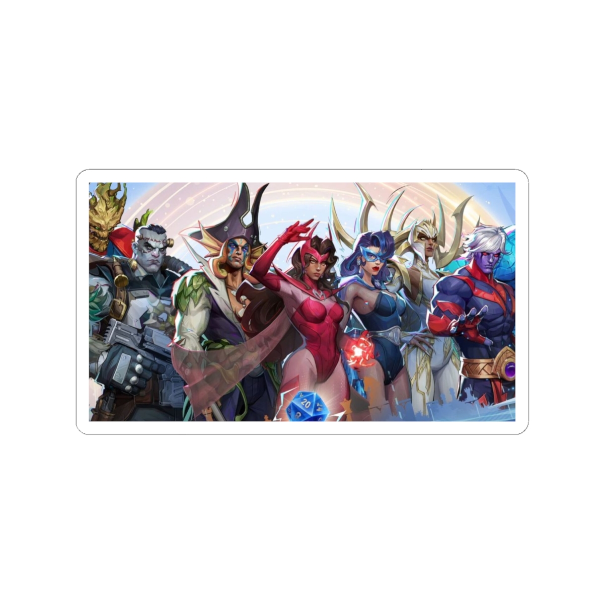 Marvel Rivals Sticker #5 - alternate angle 5, merchandise