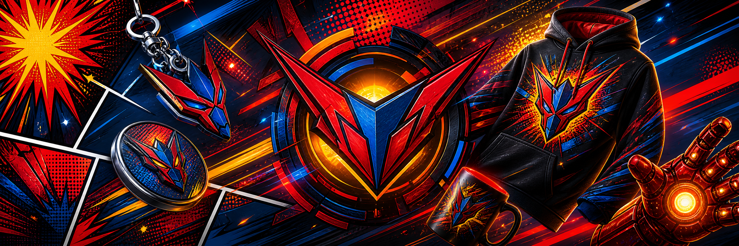 Marvel Rivals fan merchandise